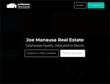 Tablet Screenshot of joemanausarealestate.com